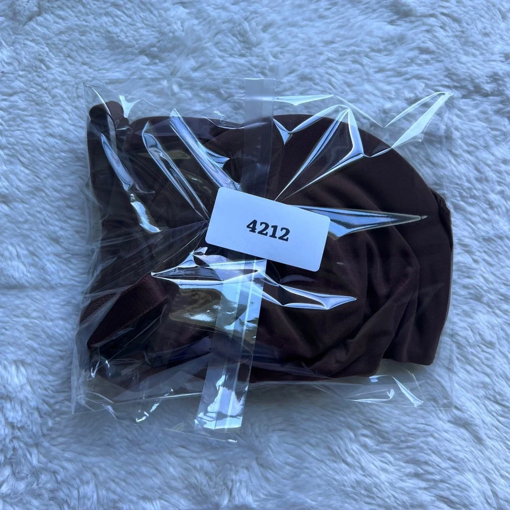 SKIMS Smoothing Intimates Unlined Strapless Bra Cocoa Brown 36C BA-BAN-2607 NEW
